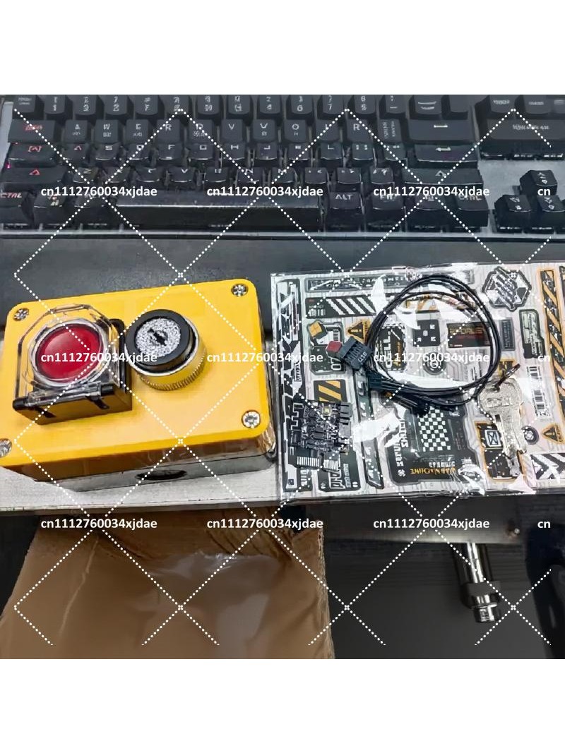 Pc Chassis - ปุ่มสวิตช์รีโมทพีซีภายนอกแบบไร้สาย ตัวควบคุมการรีเซ็ตพลังงานเคสคอมพิวเตอร์เดสก์ท็อป ควบคุมได้สองระบบ