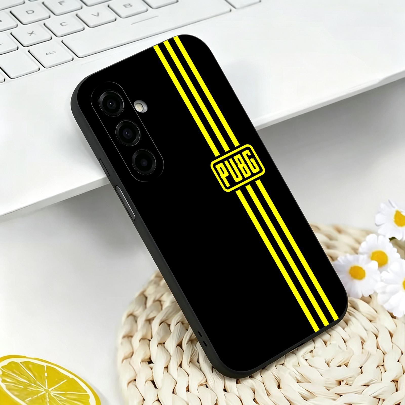 Matte Pc Case - เคสโทรศัพท์ลายเกม PUBG คลาสสิก สำหรับ Samsung A57