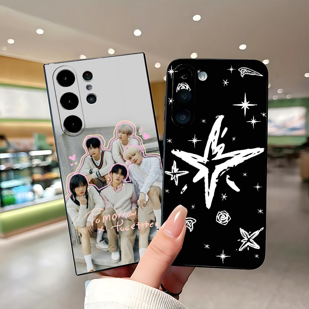Computer Case - เคสโทรศัพท์ลายวงบอยแบนด์ Kpop สุดฮิต T-TXTEs สำหรับ Samsung