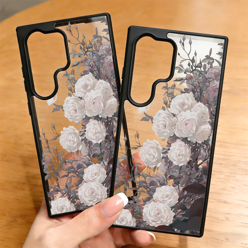 เคสโทรศัพท์ลายกุหลาบโรแมนติก ส - Matte Pc Case บทวิจารณ์และราคา
