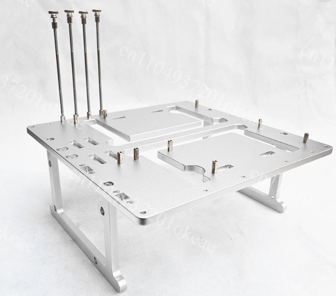 JXK-K2 เคสคอมพิวเตอร์แบบเปิด โ - Aluminum Open Frame Test Bench Water Cooling บทวิจารณ์และราคา