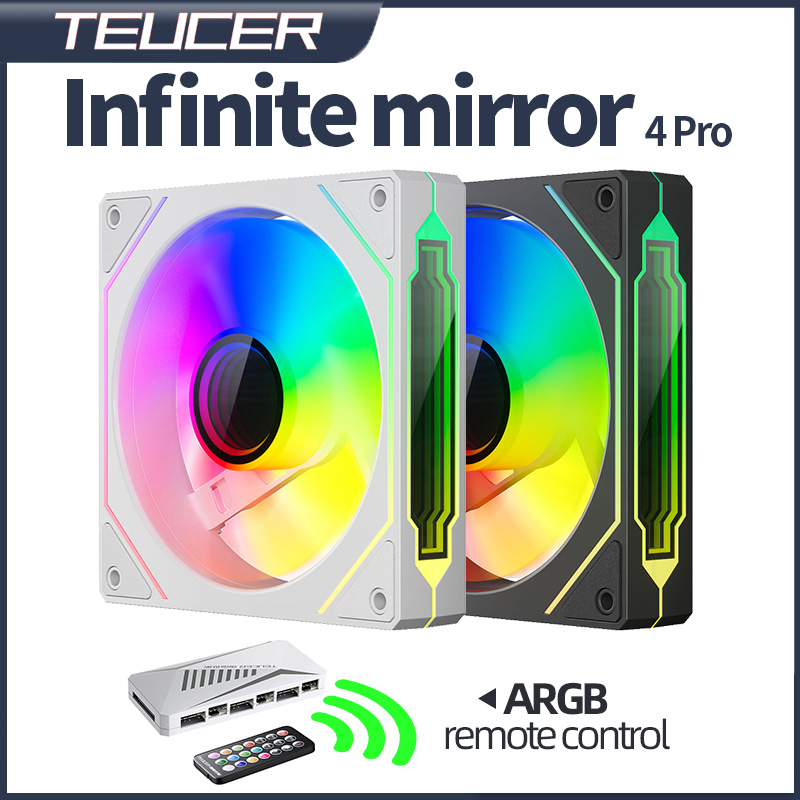 Teucer 4Pro ระจกไร้ขอบเขต120มม - Case Fan Controller บทวิจารณ์และราคา