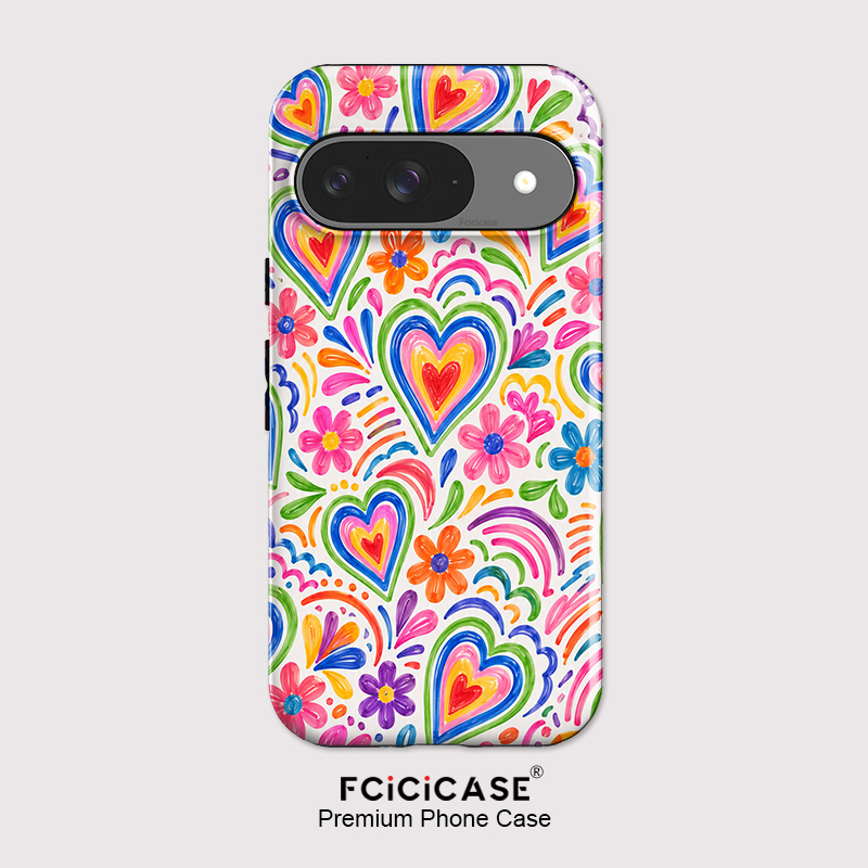เคสโทรศัพท์ Fcicicase ลายหัวใจ - Matte Pc Case บทวิจารณ์และราคา